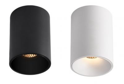 VARI 10W SURFACE SPOT DOWNLIGHT BLACK OR WHITE